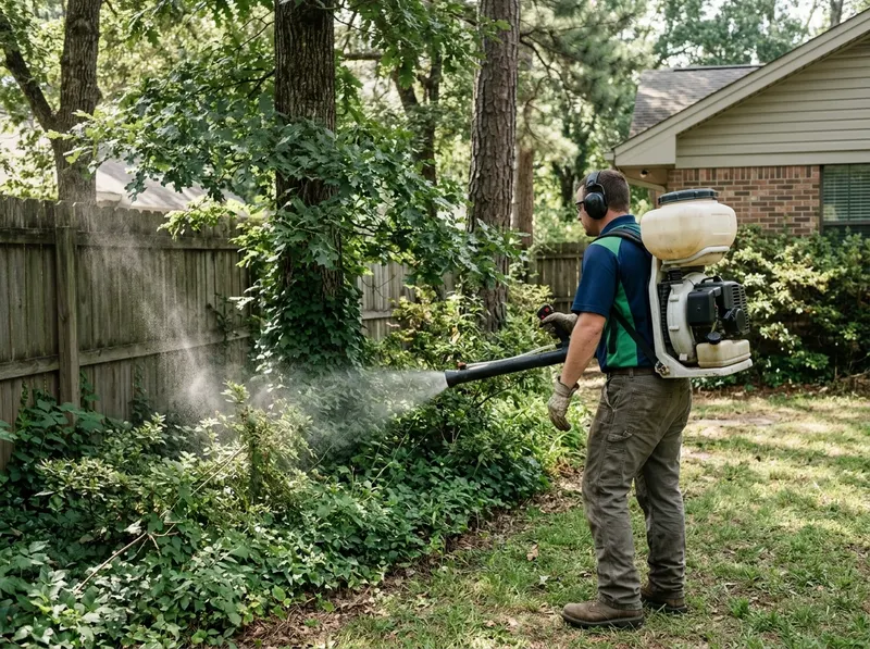 Mosquito and Biting Fly Yard Barrier Application in Rock, AR